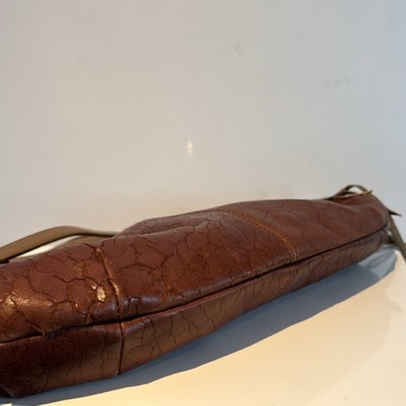 Bodhi Gaansevort Chain Hobo Brown Leather Bag - Picture 13 of 13